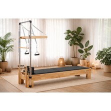 Polomed Sağlık Pilates Tower Reformer Masif Kayın Ahşap Profesyonel