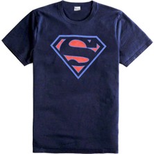 Alaska The Last Frontier Superman Logolu %100 Pamuk Tişört