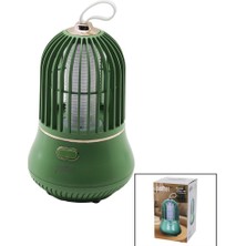 Go İthalat Armut Modeli USB Şarjlı Sinek Öldürücü Cız Makine Masa Üstü - Askı Halkalı ETKİ=20M2ÇAP: 13CM Y:20.5cm PT-Z618 (5224)