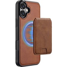 Teleplus iPhone 17 Kılıf Capella L3 Serisi Mıknatıslı Kartlıklı 2-1 Kapak