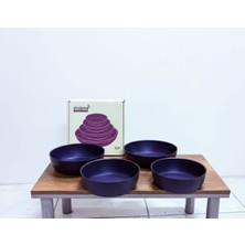Drobina Bio Titanium 4’lü Granit Tepsi Seti (24-26-28-30 Cm)
