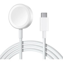 Braventa Collection Zore Apple Ile Uyumlu Watch Type-C Şarj Kablosu Beyaz