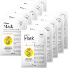 Braventa Collection Ariul 7 Days Mask Calendula P - Besleyici, Nemlendirici & Onarıcı Vegan Kağıt Maske