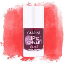 Braventa Collection Gabrini Dudak ve Yanak Tınt Mercan Kırmızısı