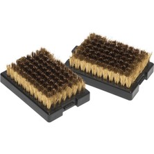 Braventa Collection Barbekü Fırçası Yedek Başlık, Kolay Kullanım, Klik Sistemi, Barbekü Temizleyici, Pirinç Kıllı Barbek