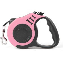 Braventa Collection Xspringgeri Çekilebilir Köpek Tasması, 3m Köpek Tasması 360° Dolaşmaz, Kaymaz Saplı, Tek Elle Fren,