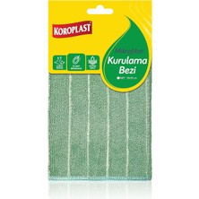 Braventa Collection Koroplast Mikrofiber Kurulama Bezi Tekli, Hızlı Kurulama, Yüksek Emici, Iz & Hav Bırakmaz, Cam, Ayna