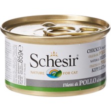Braventa Collection Schesir Yetişkin Kedi Konservesi 85 gr Tavuk Etli