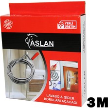 Go İthalat 3mt x 6mm Susta Spral Lavabo - Gider Açar (5224)