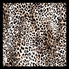 Dokuz99 Ipek Saten Desenli Fular 70X70