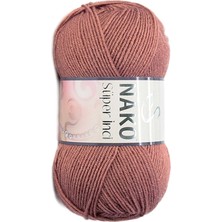 Beta Moda Hub 1 Adet Süper Inci El Örgü Ipi 100 gr Marsala Kırmızı 2248