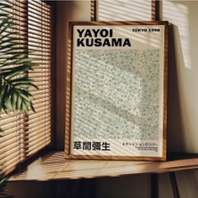 Braventa Collection Fark Tanıtım Yayoi Kusama Çerçevesiz Poster, Modern Dekoratif Çerçevesiz Poster, Tablo, Yayoikusama-