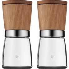 Braventa Collection Ahşap 2'li Baharat Değirmeni Seti