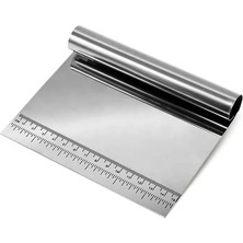 Braventa Collection Fethiye Toptan Çelik Spatula,metal Hamur Sıyrıcı,pasta Sıyırma Aparatı,hamur Dilimleyici,pasta ve Pa
