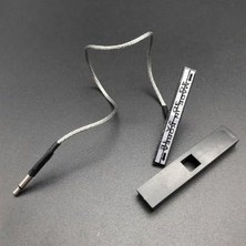 Braventa Collection Longmoon MIK5P Elektro Keman Eşikaltı (Plastik Yuva Dahil) Manyetik Violin Fiddle Pickup Piezo For V