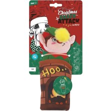 Braventa Collection M-Pets Chrıstmas Elf Snack Attack Köpek Oyuncağı