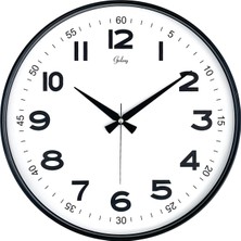 Braventa Collection Emores 41 cm Akar Saniye Sessiz Mekanizma Duvar Saati