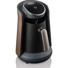 Braventa Collection OK004-T Okka Minio Türk Kahvesi Makinesi, 4 Fincan Kapasiteli, Taşma Önleyici, Toprak