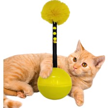 Braventa Collection Aee® Dev Hacı Yatmaz Tüylü Zilli Kedi Oyuncağı 33CM (Xxl)