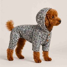 Nordic Mono Kapüşonlu Triko Tulum