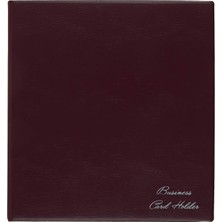 Braventa Collection 2k 234 8 Sıra 12 Yapraklı 192 Kartlıklı Kartvizitlik Mekanizmalı Siyah/lacivert/bordo