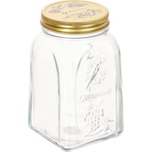 Braventa Collection Homemade Metal Kapaklı Kavanoz, 1000CC