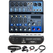 Braventa Collection MDX-999X Stüdyo Kayıt Için Ses Kartlı +48V Phantomlu Kayıt Mikseri (Xlr Kablo + Rca Hediye)