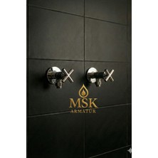 Koç Baş Dekoratif Taharet Musluk Ara Musluk 2 Adet