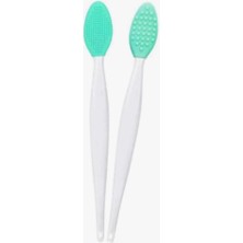 Braventa Collection Buffer® 2 Adet Dudak Burun Fırçası Peeling Etkili Gözenek Siyah Nokta Temizleyici Akne Giderici Çift