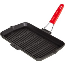 Braventa Collection Izgara Tava, Dikdörtgen, 21X36 Cm, Döküm Demir