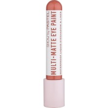 Braventa Collection Show By Pastel Multi-Matte Eye Paint Waterproof Eyeshadow&liner, 84 Mood