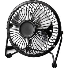 Braventa Collection Obev Masa Üstü USB Fan Soğutucu Vantilatör Klima - Metal Serinletici Mini Vantilatör - USB Girişli