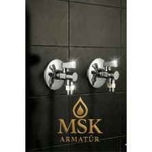 Krom 2 Li Taharet Musluğu 70 cm Flex