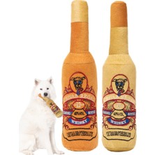 Braventa Collection Proud Wave Köpek Oyuncağı 2 Adet Köpek Şişe Oyuncak Köpek Peluş Oyuncak Isırma Oyuncağı Büyük Boy