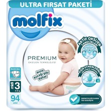 Braventa Collection Molfix Oks 94'lü Bebek Bezi