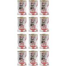 Braventa Collection Roi Yüksek Proteinli Kuzu Etli Yetişkin Kedi Konservesi 415 Gr.x 12 Adet,%95 Hayvansal Protein