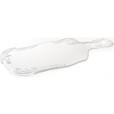 Braventa Collection Melamin Beyaz Küçük Servislik 29.9X13.9X1.9 cm