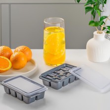 Braventa Collection Mini Yapışmaz Silikon 2 Adet Bas Çıkar Buz Kalıbı- Silikon Buz Kalıbı Buzluk Bpa Içermez