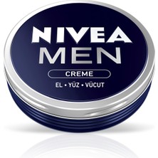 Braventa Collection Nıvea Men Erkek Bakım Kremi 75 Ml, El, Yüz ve Vücut Nemlendirici Krem, Hızlı Emilir, Yapışkan His Bı
