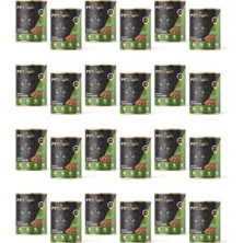 Braventa Collection Konserve Kedi Maması Yetişkin Kuzu Etli, Parça Etli 415 gr 24 Adet Yaş Mama Düşük Tahıllı