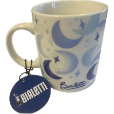 Braventa Collection - Desenli Kahve Kupası (Mavi)