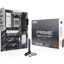 Braventa Collection Prıme B840- Wıfı Amd B840 Am5 Ddr5 7600 Dp HDMI 3x M2 Usb3.2 Aura Rgb 2.5gbit Lan Atx 5x Protectıon