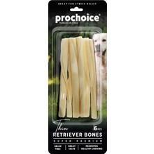 Braventa Collection Prochoice Thin Retriever Bones, Ince Köpek Ödül Kemiği 6 Parça