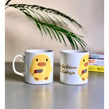 Braventa Collection Giftmoda Yar Ben Belanın Ta Kendisiyim Civciv Tasarımlı Kupa