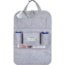 Braventa Collection Luti Concept Oto Koltuk Arkası Organizer - Araba Içi Eşya Düzenleyici, Keçe Kılıf, Aksesuar Kılıfı (