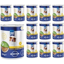 Braventa Collection Pawpaw Yetişkin Köpek Tavuklu ve Jöleli Konserve Mama 400 gr x 12 Adet