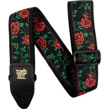 Braventa Collection Ernie Ball Ispanyol Gülü Jakarlı Gitar Askısı