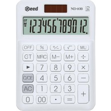 Braventa Collection Need ND-10B Beyaz Hesap Makinesi