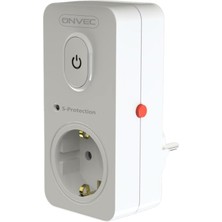 Braventa Collection Onvec Basic Anahtarlı Akım ve Şok Korumalı Priz 720 Joule