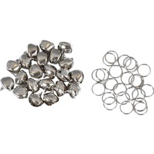 Braventa Collection Büyük Boy Kedi Köpek Tasma Zili 24 Adet Çap 14 mm Hobi Zili Çıngırak Zil